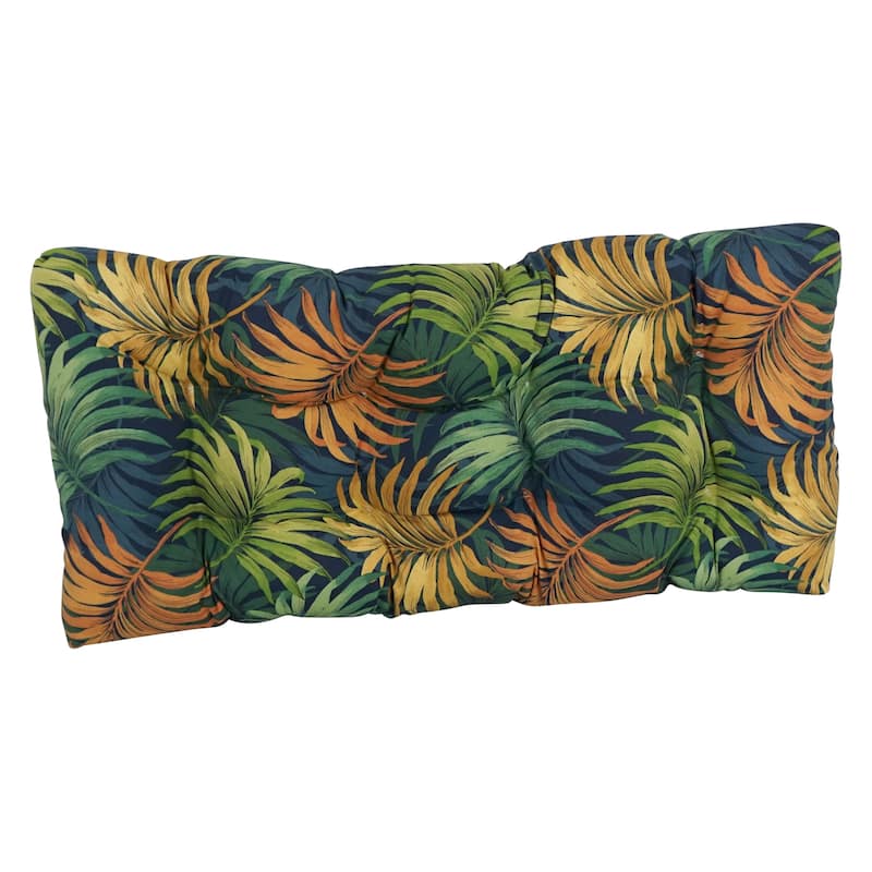42-inch by 19-inch Tufted Indoor/Outdoor Loveseat/Bench Cushion - 19" x 42"