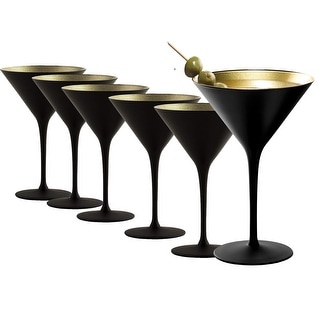 Stolzle Lausitz Set of 6 Olympia Martini Glasses - 8 Oz