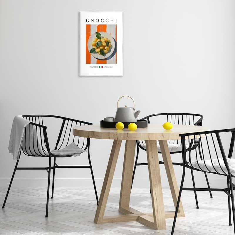 Stupell Traditional Gnocchi Pasta Wall Plaque Art Design By Andreas Magnusson