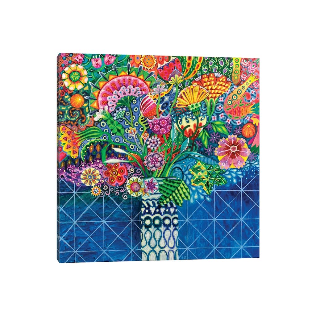 iCanvas "The Bold Vase" by Imogen Skelley Canvas Print
