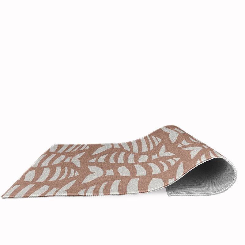 Swimming School Nautical Chenille Rug