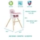 preview thumbnail 3 of 12, Dream On Me Lulu Highchair