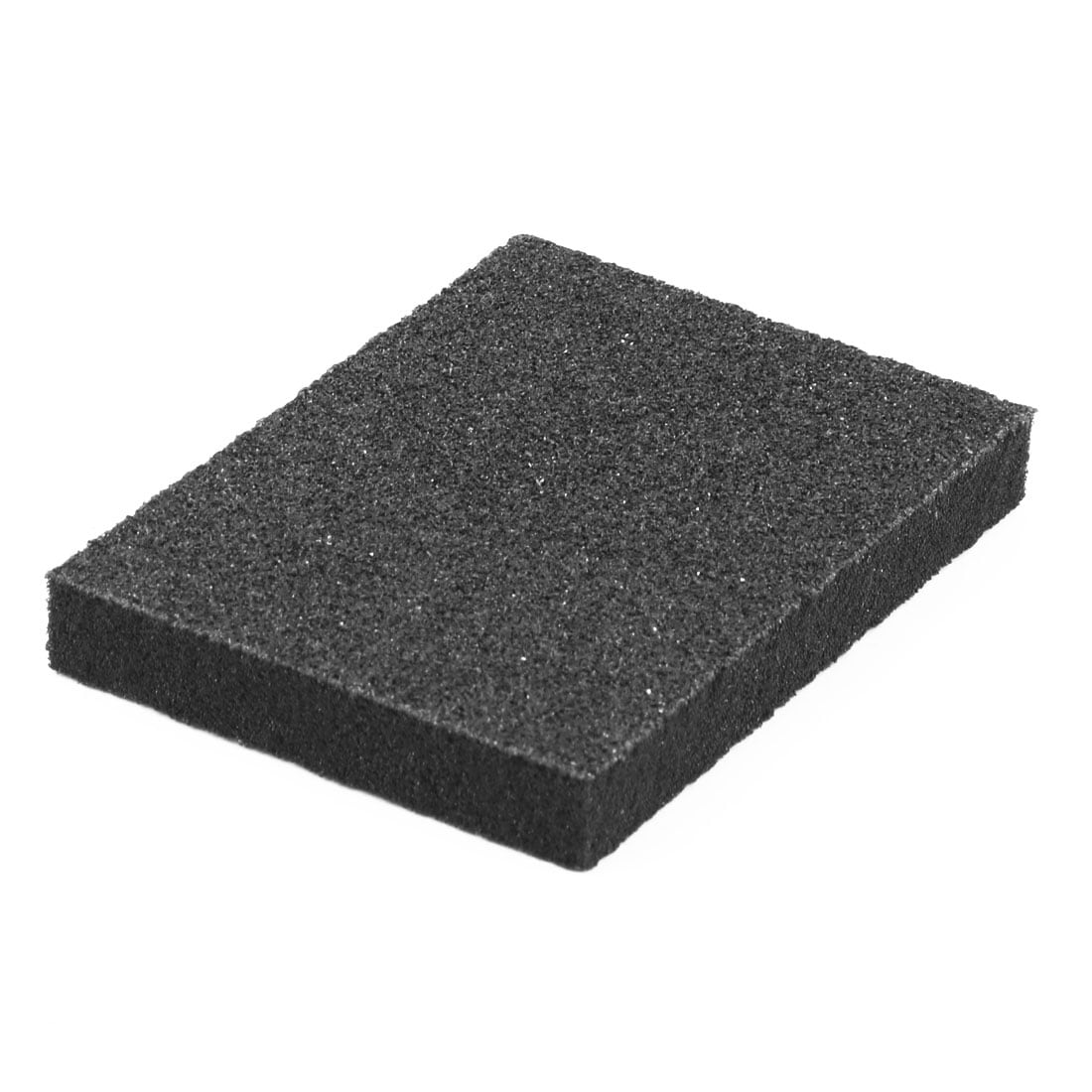 black cleaning sponge