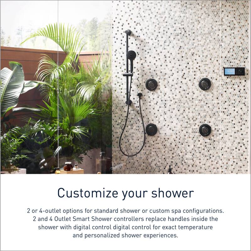Moen Moen Smart Shower 2-Outlet Digital Thermostatic Shower Valve with