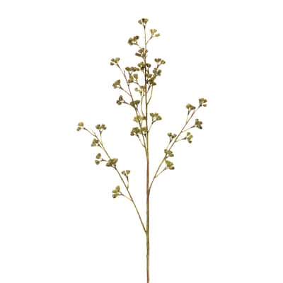 Winter Berry Pod Spray (Set of 6) - Green