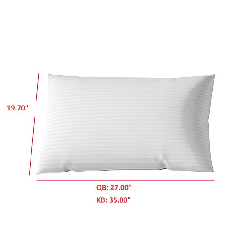 Clayfell Windsor Bed Pillows (Set of 2) - Soft, Supportive, and Designed for Better Sleep