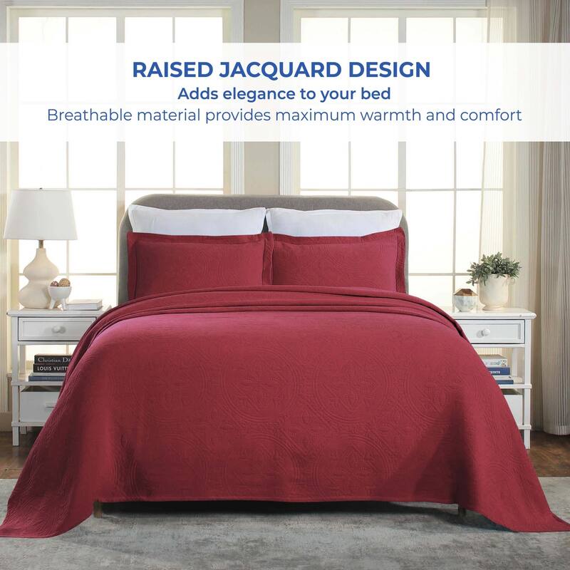 Superior Celtic Circle Cotton Decorative Bedspread Set