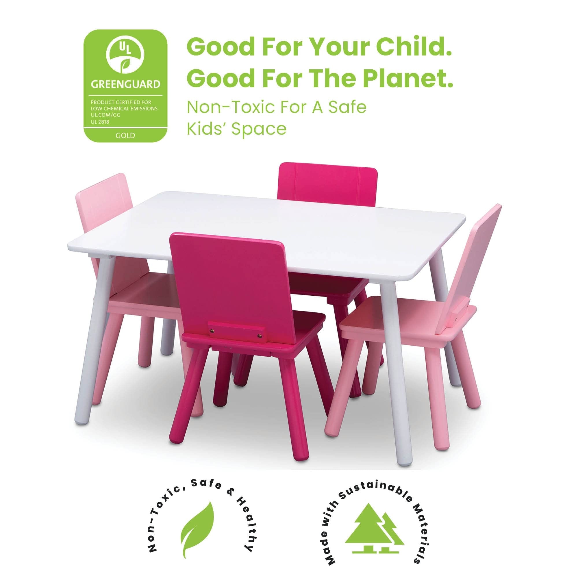 Kids table with 4 chairs on sale