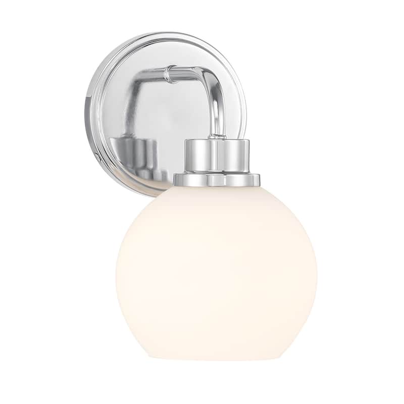 Bellevue SHWS26756 Meridian 10" Tall Bathroom Sconce with Opal Glass