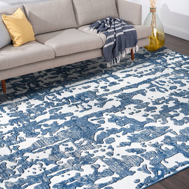 Wyman Modern & Contemporary Abstract Indoor Area Rug