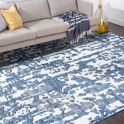 Wyman Modern & Contemporary Abstract Indoor Area Rug