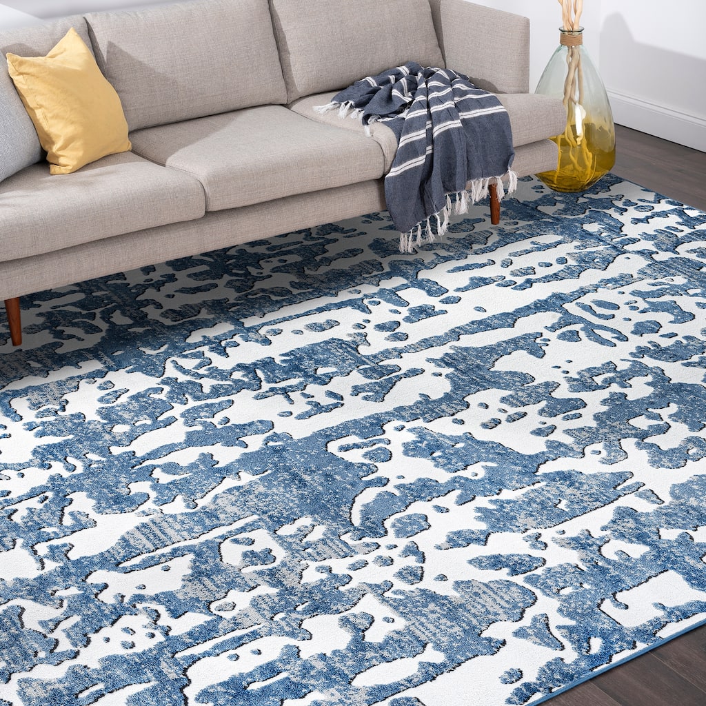 Wyman Modern & Contemporary Abstract Indoor Area Rug