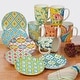 preview thumbnail 10 of 10, Certified International Damask Floral Assorted Designs All Purpose Bowls, Set of 6