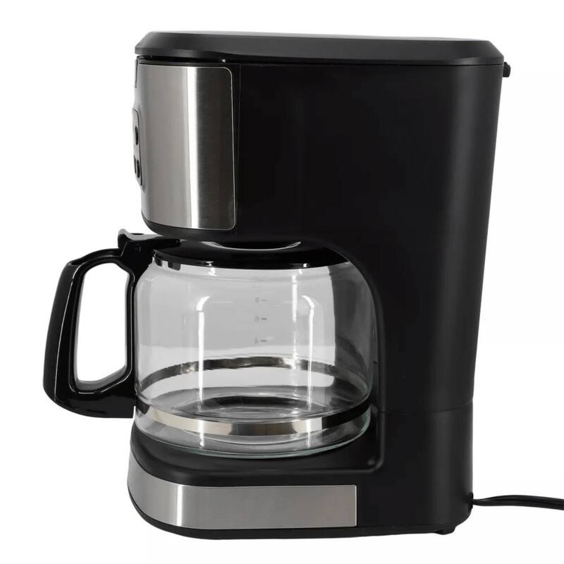 Better Chef 12-Cup Programmable Coffee Maker with Stainless Steel Accents
