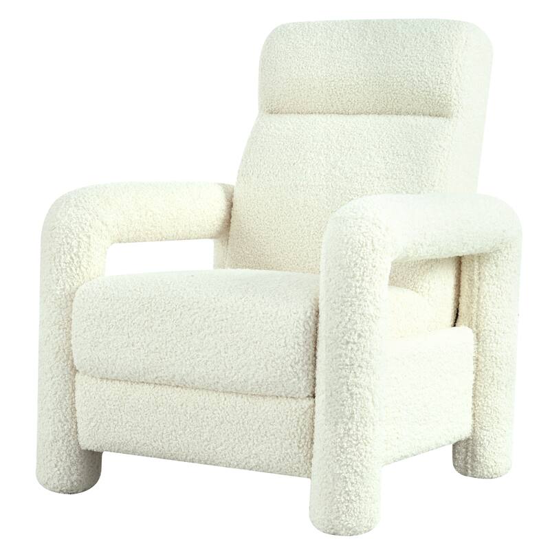 Roomfitters 31.25" Push Back Recliner Armchair, Upholstered Recliner Chair for Living Room