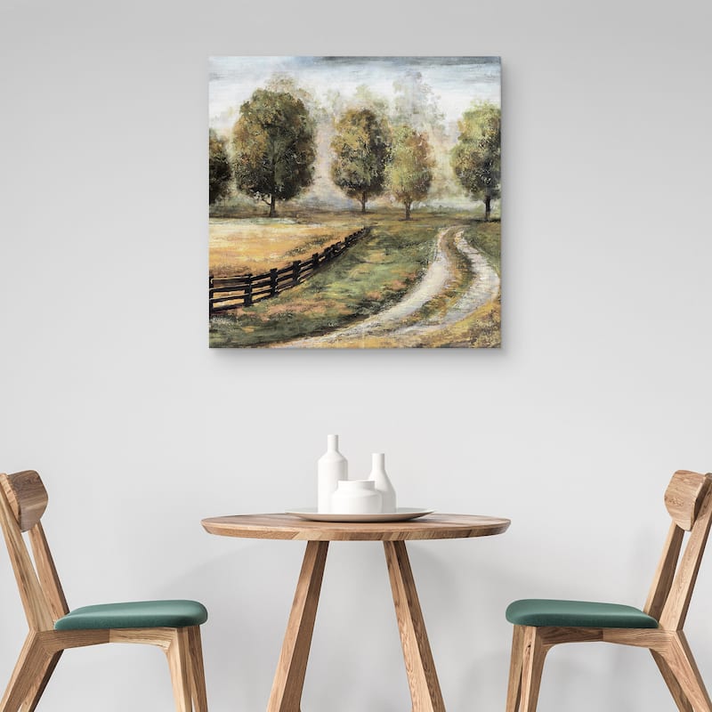 Back Home II Light by Sandy Doonan Canvas Art Print