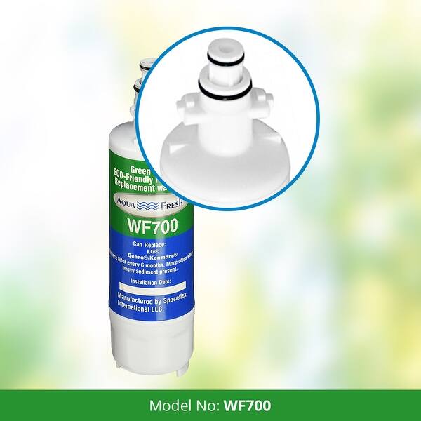 Shop Replacement Water Filter For Lg Lfxc24726s Refrigerator Water Filter By Aqua Fresh Green Overstock 15345742