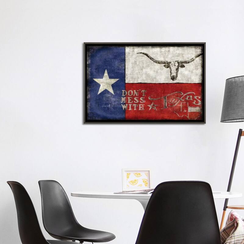 iCanvas "Texas Proud" by Luke Wilson Framed