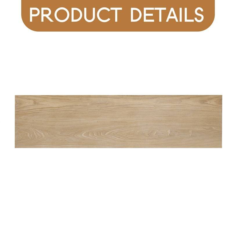 59.8" 4-Door Sideboard,Hidden Handle,Distinctive Solid Ash Veneer Buffet with Storage, Farmhouse Sideboard TV Stand