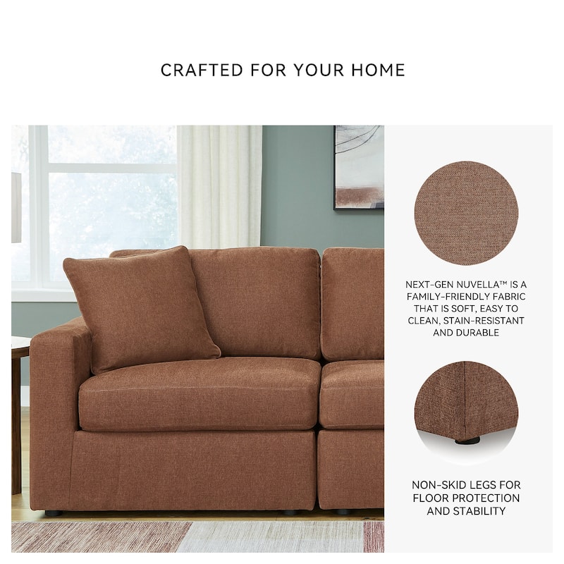 Signature Design by Ashley Modmax 3-Piece Sofa - 108" W x 37" D x 36" H