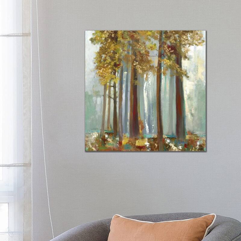 iCanvas "Upon The Leaves II, Square" by Allison Pearce Canvas Print - 26x26x1.5