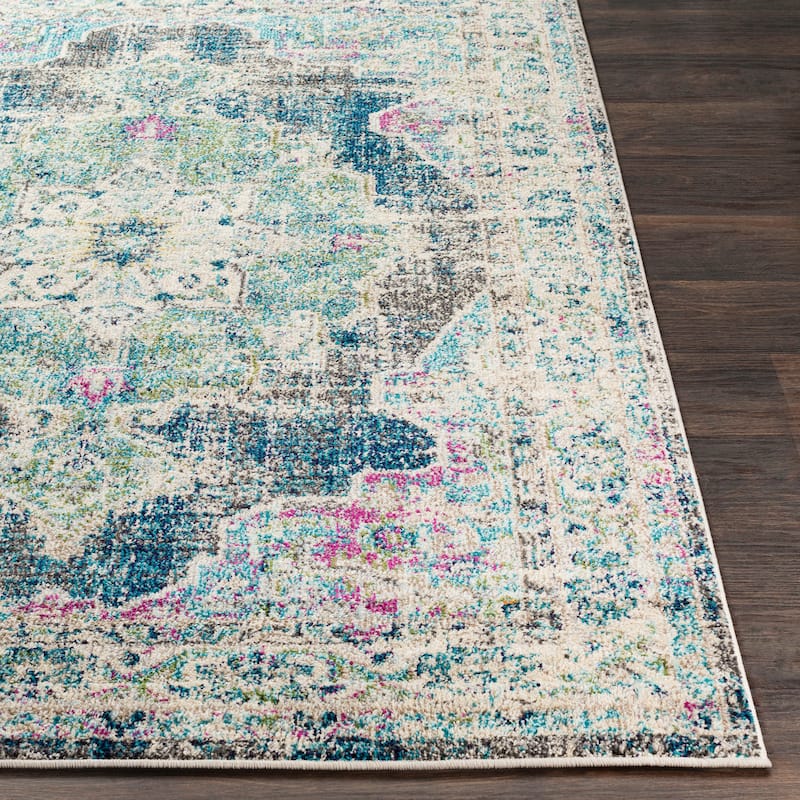 Artistic Weavers Mirvet Vintage Distressed Medallion Area Rug