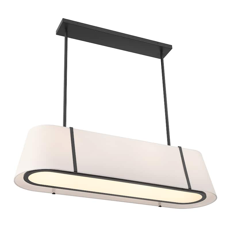 Crystorama Lighting Group FUL-917 Fulton 4 Light 42" Wide Linear