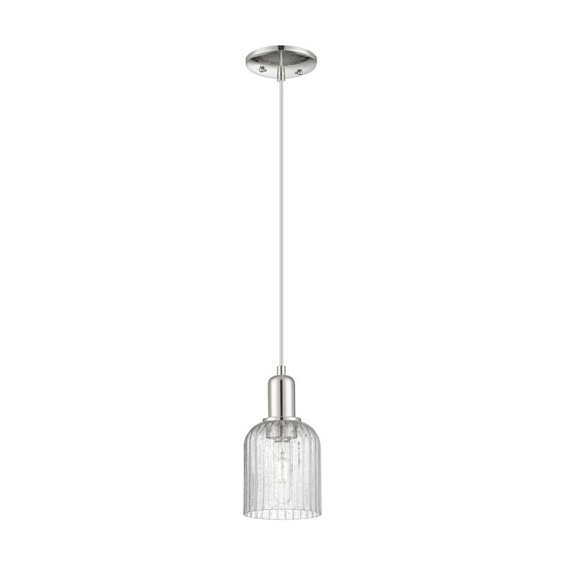Innovations Lighting Downtown Urban - Bridal Veil - 1 Light 5" Cord Hung Mini Pendant