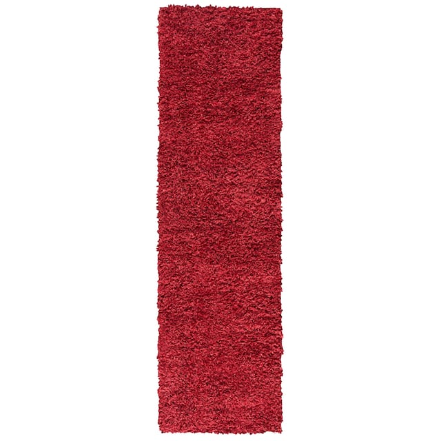 SAFAVIEH August Shag Veroana Solid 1.5-inch Thick Rug
