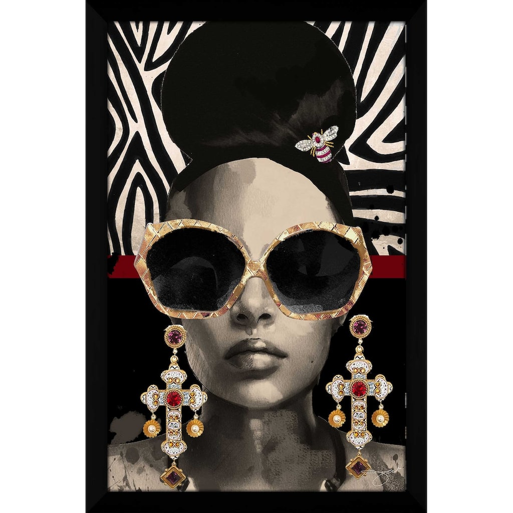 "Afrique Model 4" by Jodi Print on Acrylic