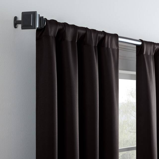Eclipse Darrell Thermaweave Blackout Window Curtain Panel.