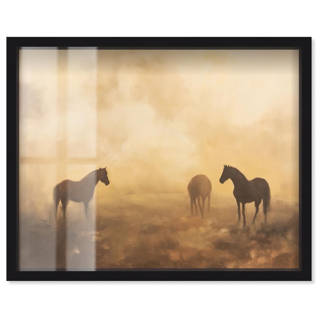 Equine Trio Shadowbox by Art Remedy