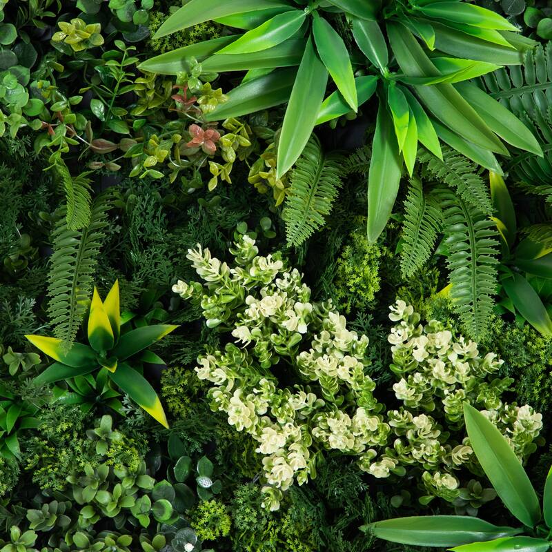 Queensland Rainforest Artificial Living Framed Wall Panel - 20"