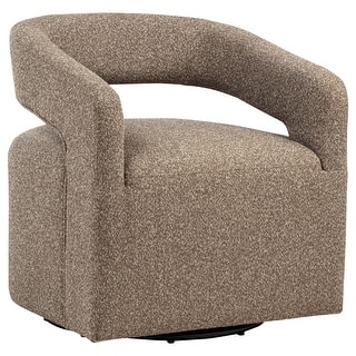 Westhill Boucle Upholstered Swivel Accent Chair - 28.25" x 25" x 29"