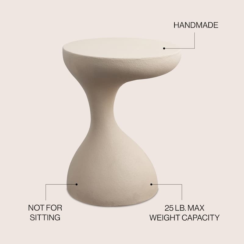 Boracay 19.75" Indoor/Outdoor Resin Drink Table