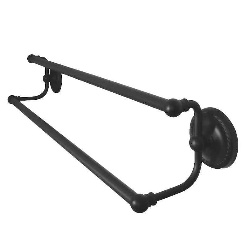 Kingston Brass Laurel 24" Double Towel Bar - Oil Rubbed Bronze