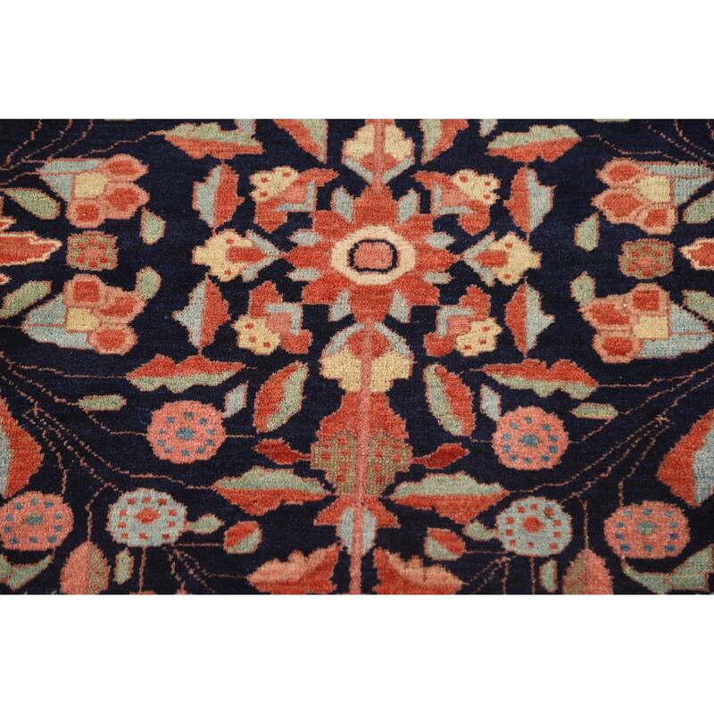 Pre-1900 Antique Sarouk Farahan Persian Rug Hand-Knotted Wool Carpet - 4'3" x 6'2"