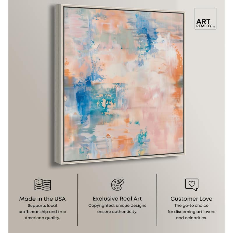 Kaleido Vortex I Canvas by Art Remedy