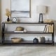 preview thumbnail 10 of 31, Middlebrook Designs Hattie 60-inch X-frame Bookshelf