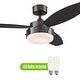 preview thumbnail 21 of 42, Westinghouse Alloy 52-Inch Indoor Ceiling Fan with LED Light Kit