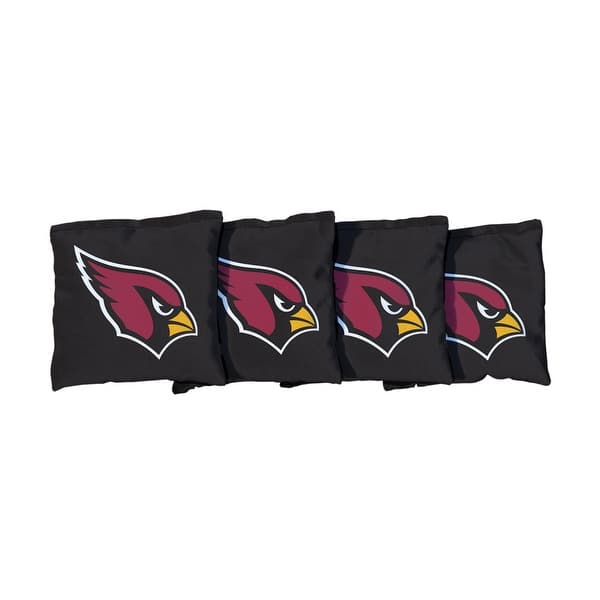slide 2 of 3, Arizona Cardinals NFL White Cornhole Bags All-Weather Resin Filled