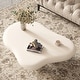 preview thumbnail 6 of 72, 48.5" Modern Cloud Shape 4 Legs Coffee Table