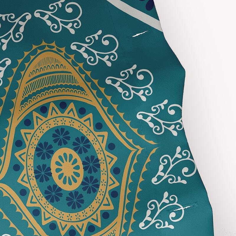 71 x 74-inch Illuminate Geometric Print Shower Curtain