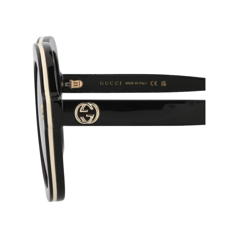 Gucci Round-Frame Acetate Sunglasses