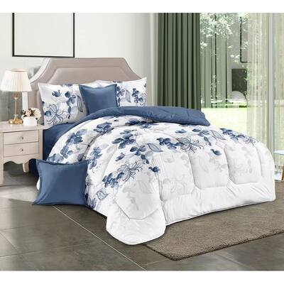 Shatex 3 Piece All Season Bedding Comforter Set