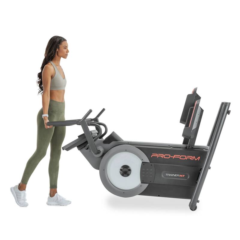ProForm Trainer H7; iFIT-enabled Elliptical with 7" Touchscreen and Built-In Fan
