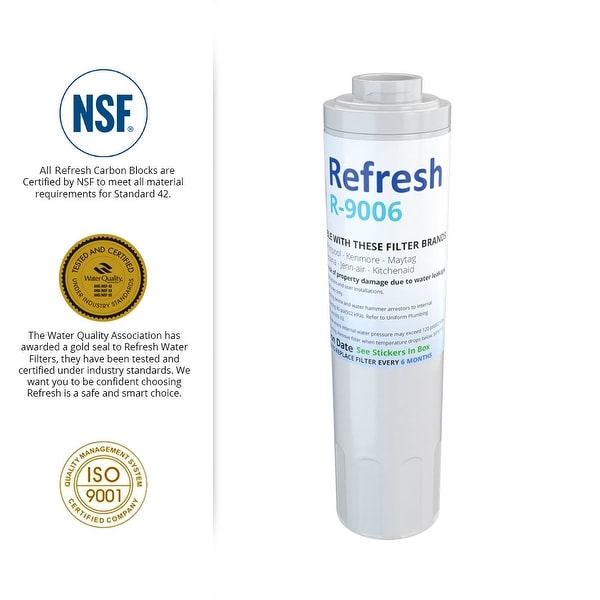 Refresh Water Filter 4 Pack Fits Whirlpool Wrf555sdfz00 Refrigerators Mainlevel At