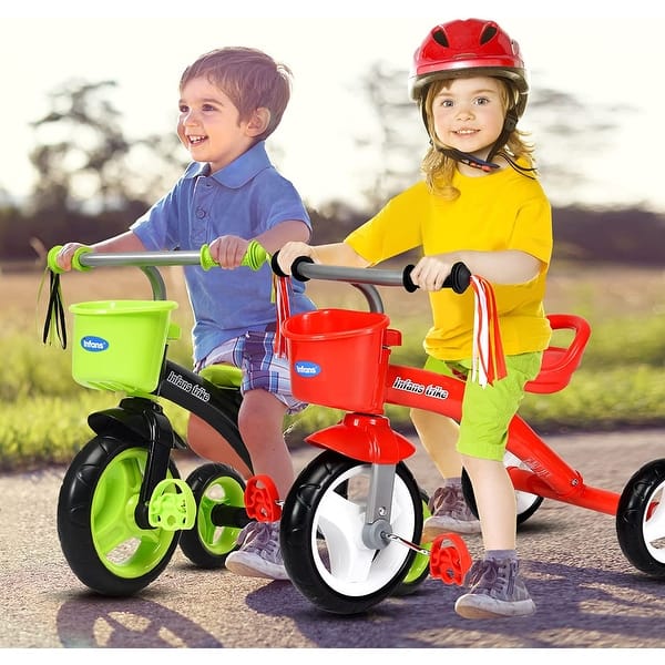 girl tricycle with basket