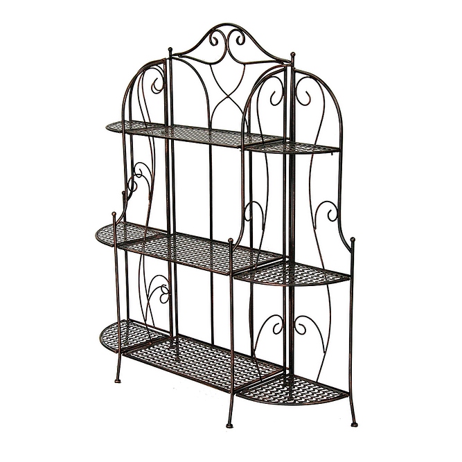 Copper discount bakers rack