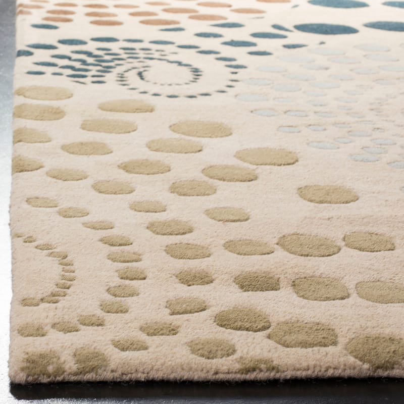 SAFAVIEH Handmade Soho Ashleigh Dots N.Z. Wool Rug